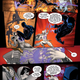 Black Panther fighting a mind-controlled Moon Knight.